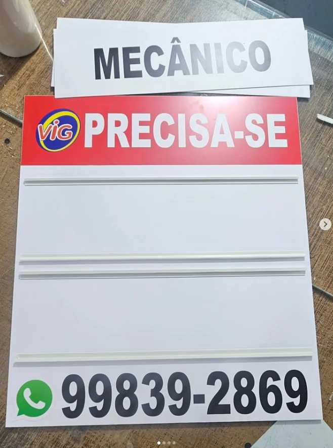 Placa de precisa-se produzida pela TN