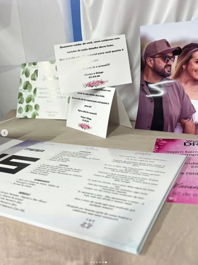 Papelaria para festas e eventos